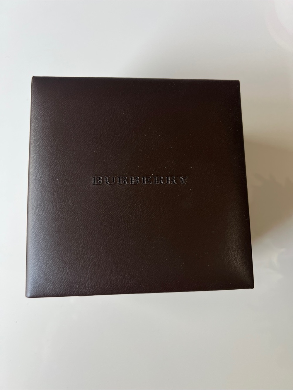 Burberry Dark Brown Leather women’s watch Case